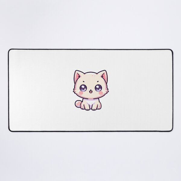 Item preview, White kitty  designed and sold by Wxjtecki.
