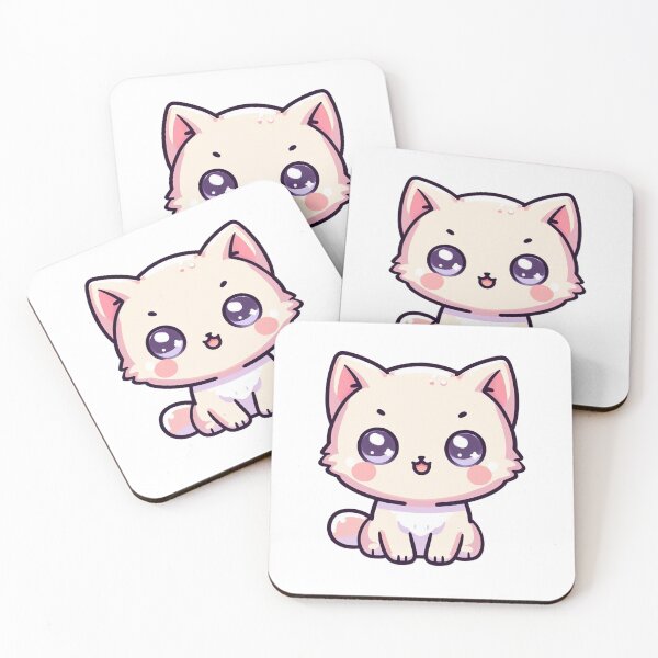 Item preview, White kitty  designed and sold by Wxjtecki.