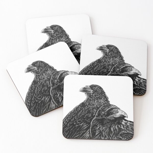 Item preview, Huginn and Muninn designed and sold by TraceyEvansArt.