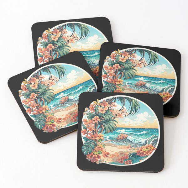 Item preview, Sunny Day and Agitated Ocean - Hawaii Orchids designed and sold by NautiChic.