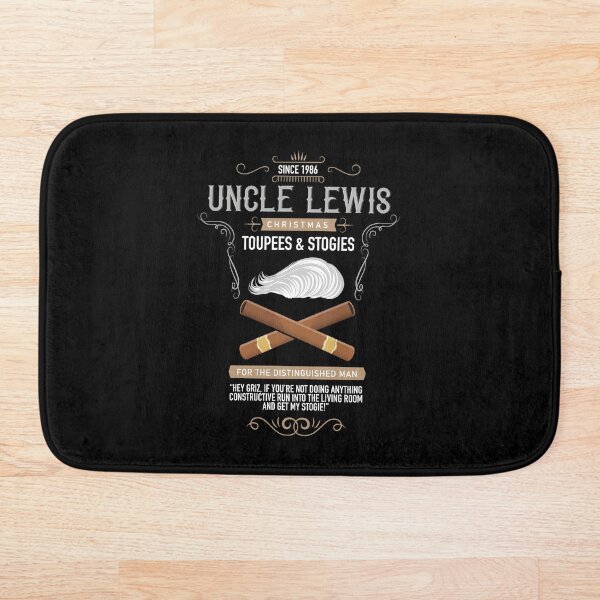 Item preview, CHRISTMAS - National Lampoons Christmas Vacation - Griswold Uncle Lewis Toupees and Stogies - Funny t-shirt designed and sold by SlappyWares.