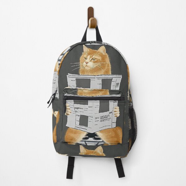 Item preview, cat reading the newspaper designed and sold by SameeraDammeyer.