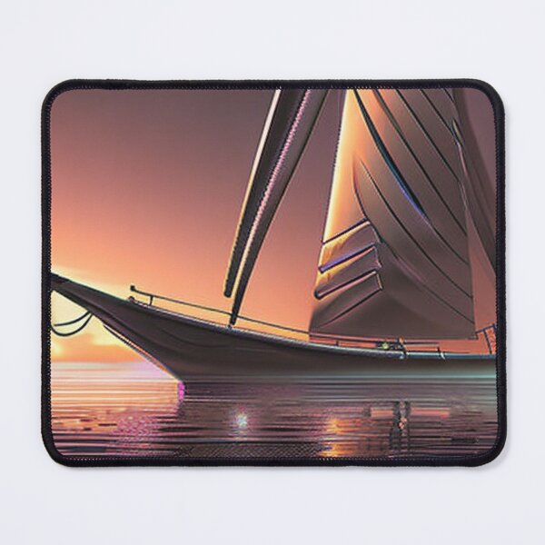 Item preview, Sunset Sailboat: A Beautiful Day At Sea designed and sold by TEmotionalPixel.