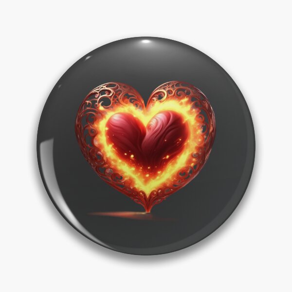 Item preview, Fire Heart  designed and sold by Digiheart.