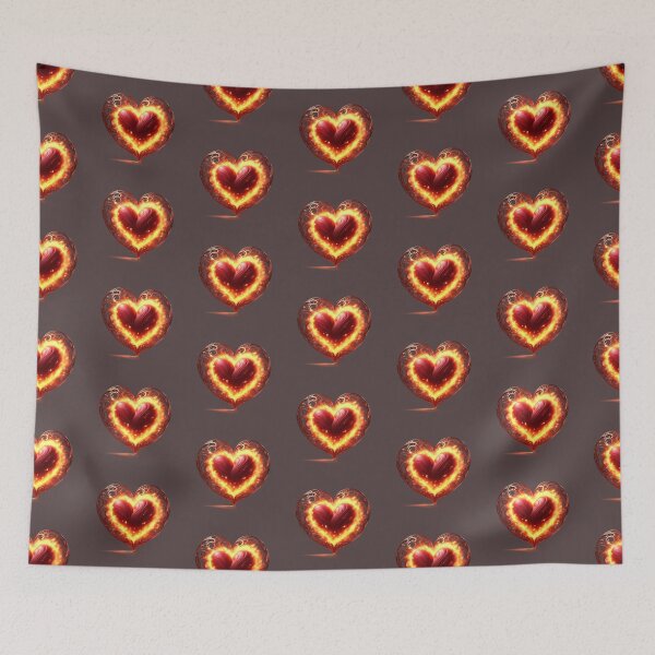 Item preview, Fire Heart  designed and sold by Digiheart.
