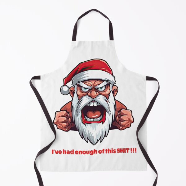 Item preview, Angry Santa - I've had enough of this Shit !!! designed and sold by Totalthrive.