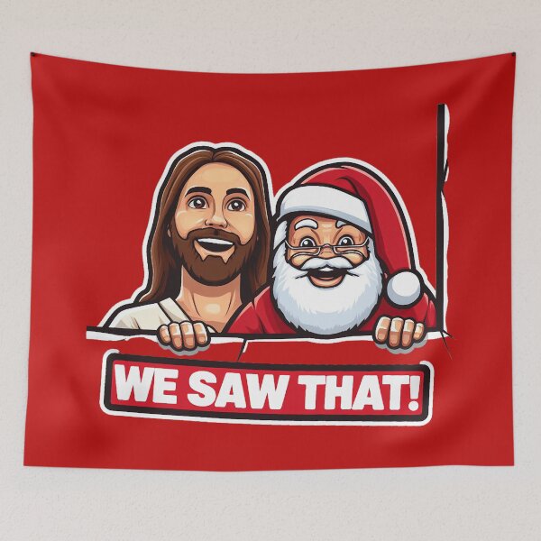 Item preview, WE SAW THAT Jesus meme designed and sold by plushism.