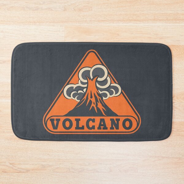 Item preview, Volcano Warning Sign designed and sold by FlexYourMind.