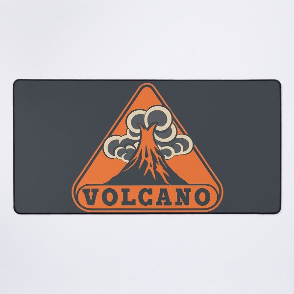 Item preview, Volcano Warning Sign designed and sold by FlexYourMind.
