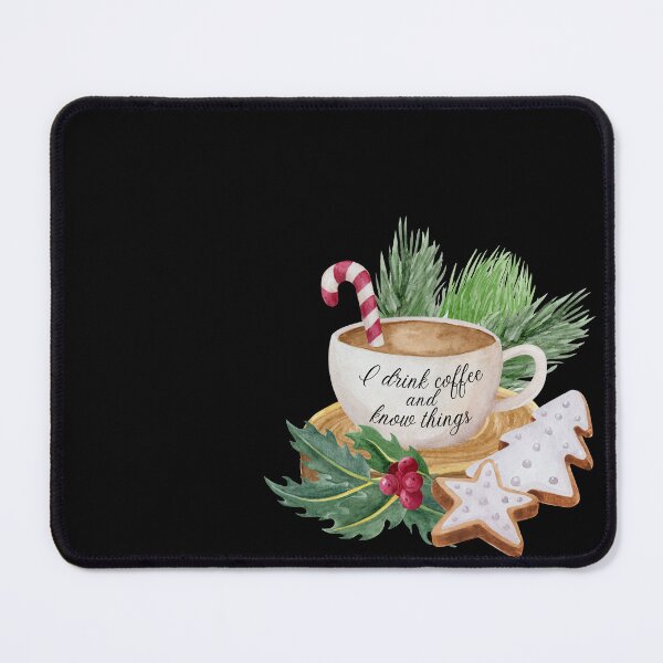 Item preview, I drink coffee and know things. Funny gift for friends. designed and sold by Krzysztof Siwek.