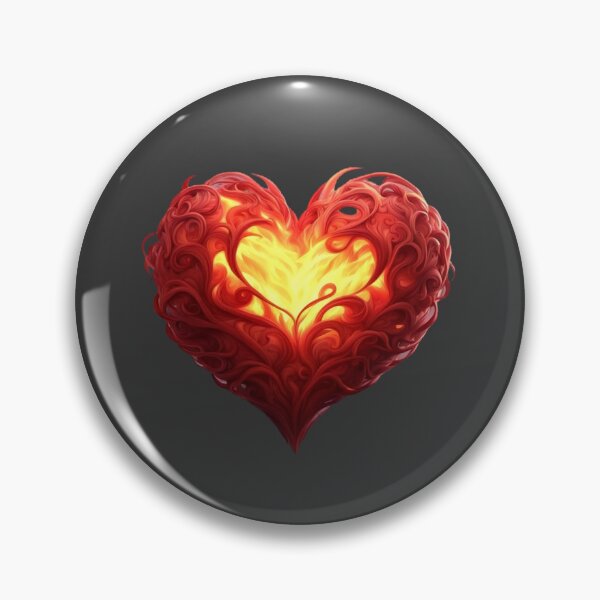 Item preview, Fire Heart  designed and sold by Digiheart.