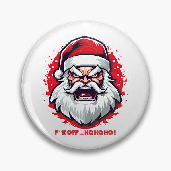 Item preview, Angry Santa - F**K OFF ... HO HO HO !!! designed and sold by Totalthrive.