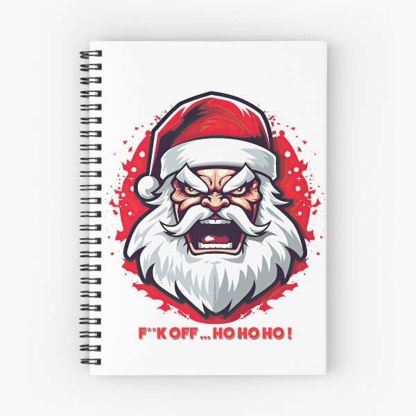 Item preview, Angry Santa - F**K OFF ... HO HO HO !!! designed and sold by Totalthrive.