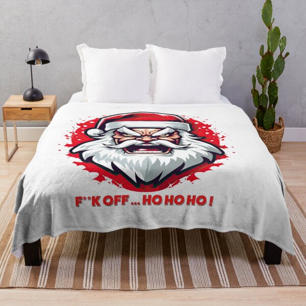 Item preview, Angry Santa - F**K OFF ... HO HO HO !!! designed and sold by Totalthrive.