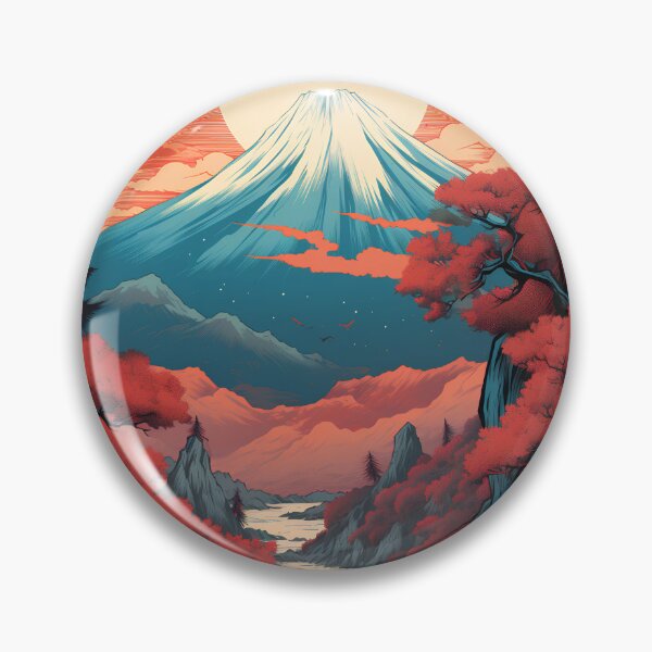Item preview, Mountain Fuji in Autumn designed and sold by sakurashorty.
