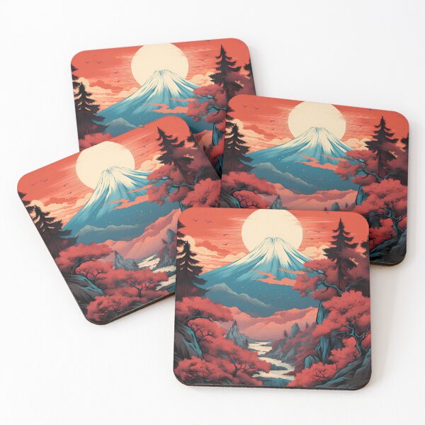 Item preview, Mountain Fuji in Autumn designed and sold by sakurashorty.