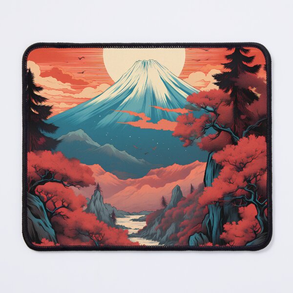 Item preview, Mountain Fuji in Autumn designed and sold by sakurashorty.