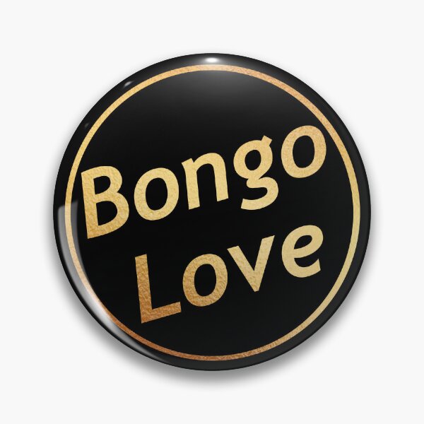 Item preview, Bongo Love Gold Circle designed and sold by LocalOddball.