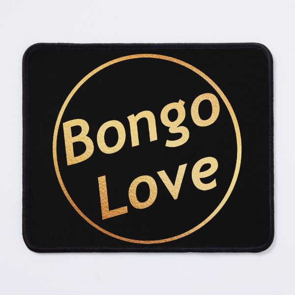 Item preview, Bongo Love Gold Circle designed and sold by LocalOddball.