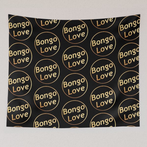 Item preview, Bongo Love Gold Circle designed and sold by LocalOddball.