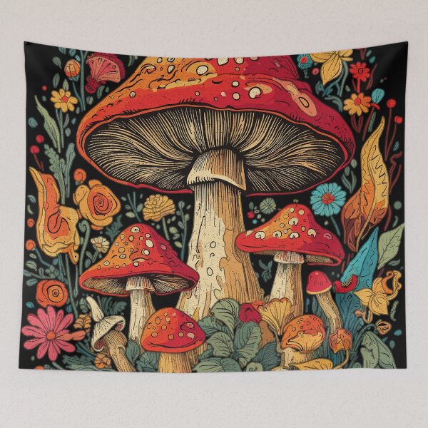 Item preview, Vintage Mushroom  designed and sold by BellaLawi.