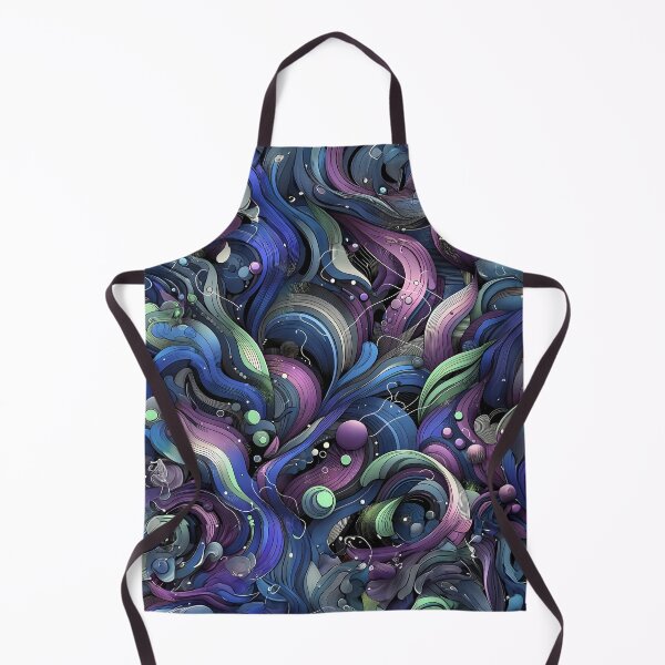 Item preview, Abstract Waveforms in Motion Pattern designed and sold by Fivelok.