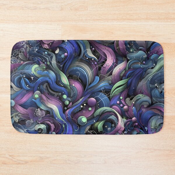 Item preview, Abstract Waveforms in Motion Pattern designed and sold by Fivelok.