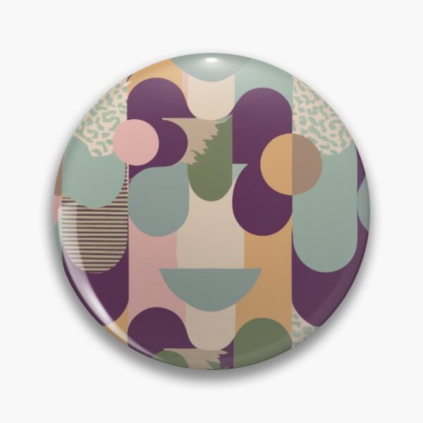Artikelvorschau, Muted Summer / Soft Summer pattern, skin-tone matching, personal color analysis, PCA, mid-century modern entworfen und verkauft von look4seasons.