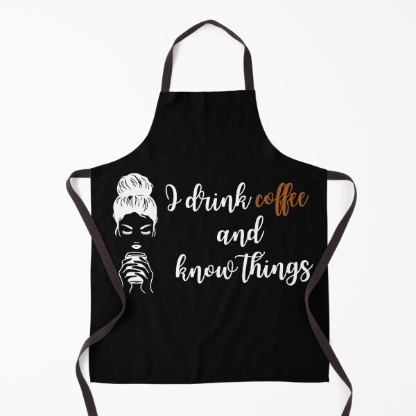 Item preview, I drink coffee and know things. Funny gift for friends. designed and sold by Krzysztof Siwek.
