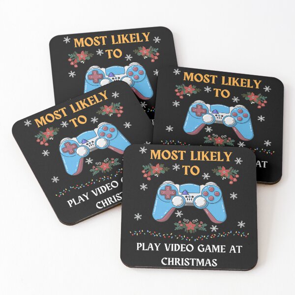 Item preview, Most Likely To Play Video Game At Christmas designed and sold by MindSmith.
