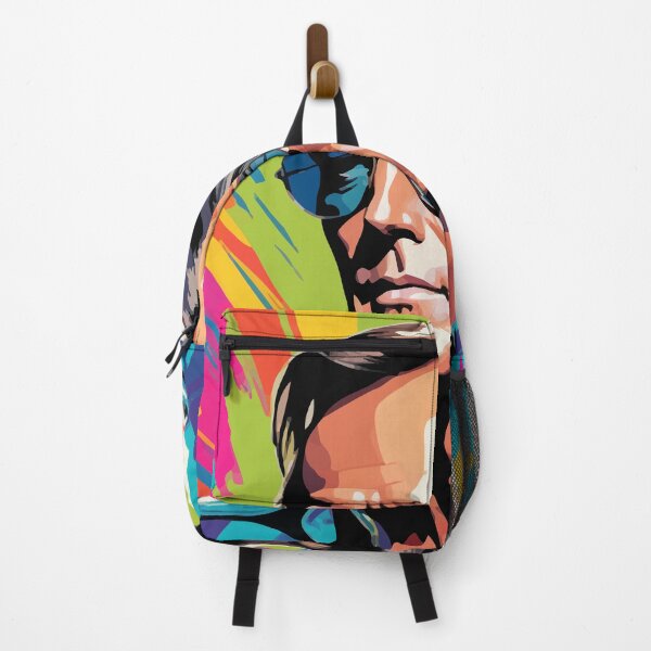 Item preview, Artistic digital portrait inspired by Peter Fonda on colorful pop art background designed and sold by clon-dot-net.