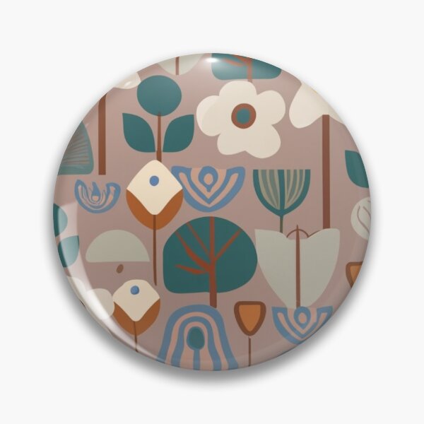 Artikelvorschau, Muted Summer / Soft Summer pattern, skin-tone matching, personal color analysis, PCA, mid-century modern entworfen und verkauft von look4seasons.
