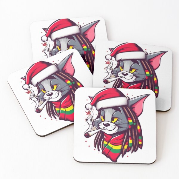Item preview, Christmas  rasta cat designed and sold by ArminGreen.