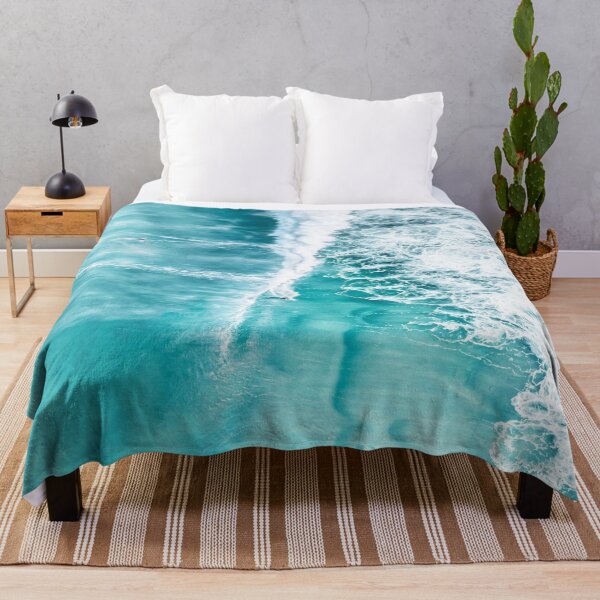 Item preview, blue ocean summer beach waves perfect beach waves. designed and sold by MegzDesign.