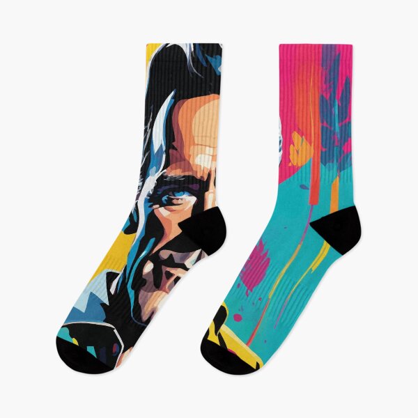 Item preview, Artistic digital portrait inspired by Henry Fonda on pop art background designed and sold by clon-dot-net.