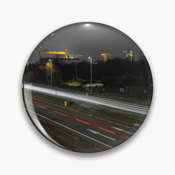 Item preview, Belfast From A Bridge - Cranes / Samson & Goliath designed and sold by TomSmithPhotos.