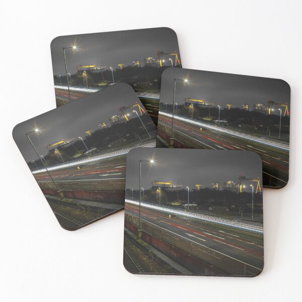 Item preview, Belfast From A Bridge - Cranes / Samson & Goliath designed and sold by TomSmithPhotos.