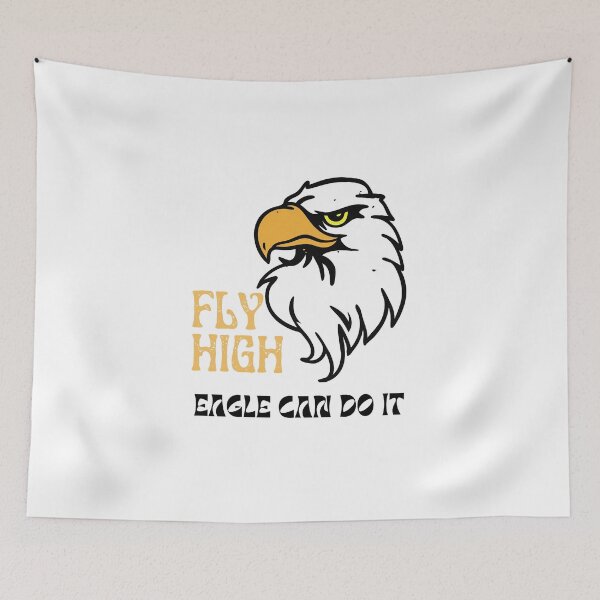 Item preview, FLY HIGH EAGLE RAY CAN DO IT SHIRT GIFT designed and sold by Dinsigne.