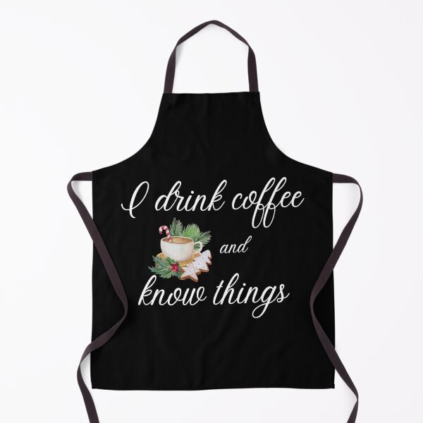 Item preview, I drink coffee and know things. Funny gift for friends. designed and sold by Krzysztof Siwek.