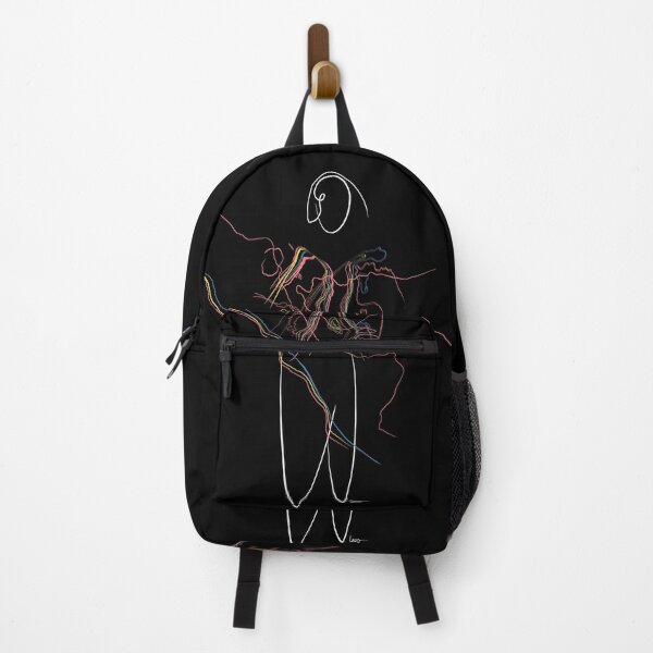 Item preview, Human with blurred torso (colors + white / black background) designed and sold by MentaLee.