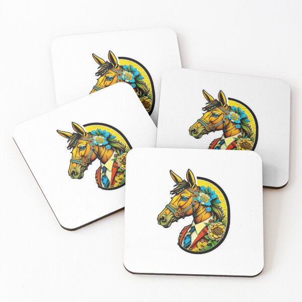 Item preview, The rococopunk Missouri mule sticker designed and sold by spoo-art.