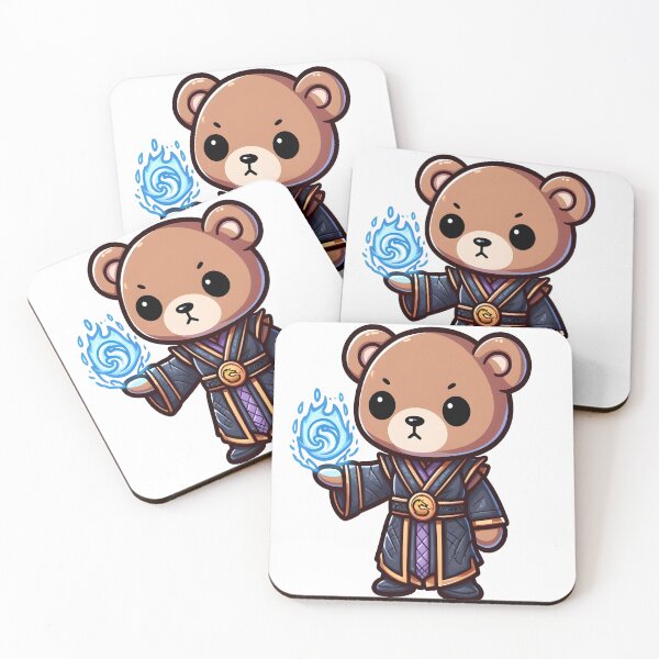 Item preview, Cute Sorcerer Bear Kawaii designed and sold by TeddybearClub.