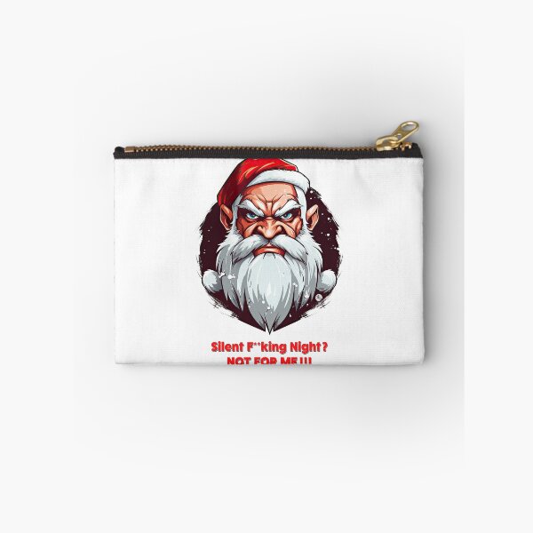 Item preview, Angry Santa - Silent F**king Night designed and sold by Totalthrive.