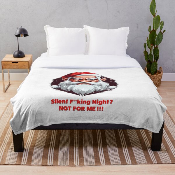 Artikelvorschau, Angry Santa – Silent F**king Night entworfen und verkauft von Totalthrive.