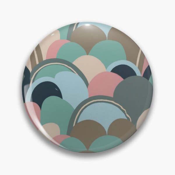 Artikelvorschau, Muted Summer / Soft Summer pattern, skin-tone matching, personal color analysis, PCA, mid-century modern entworfen und verkauft von look4seasons.