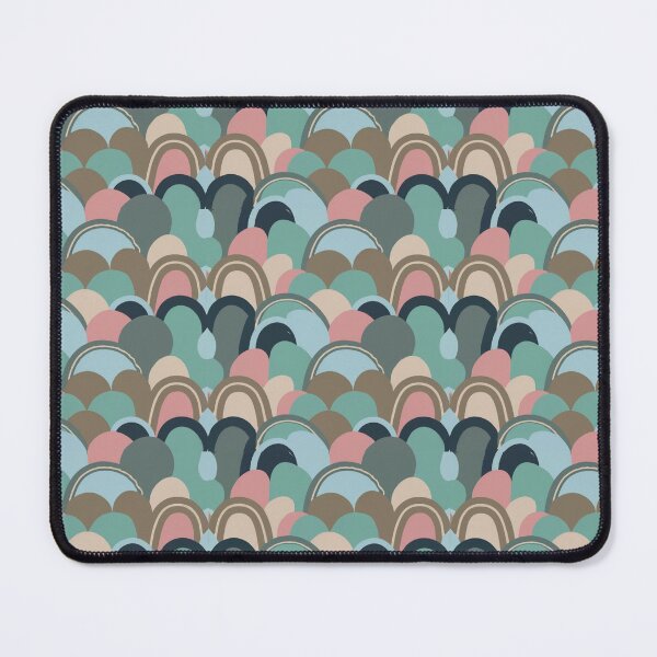 Artikelvorschau, Muted Summer / Soft Summer pattern, skin-tone matching, personal color analysis, PCA, mid-century modern entworfen und verkauft von look4seasons.