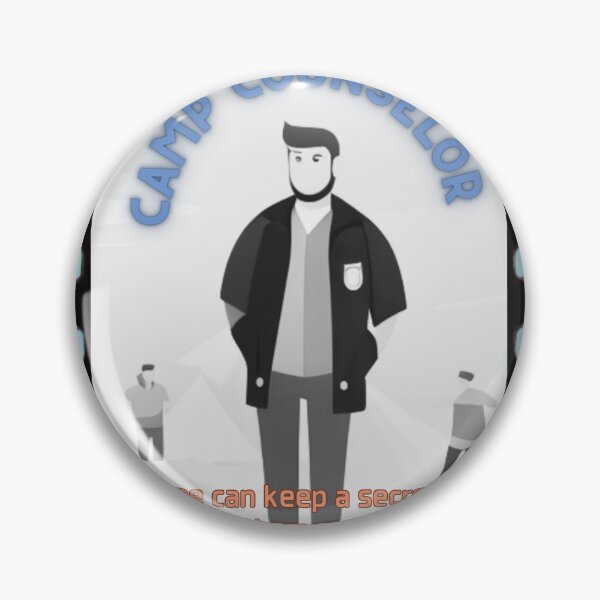 Item preview, camp counsellor designed and sold by JusticeKeepGo.