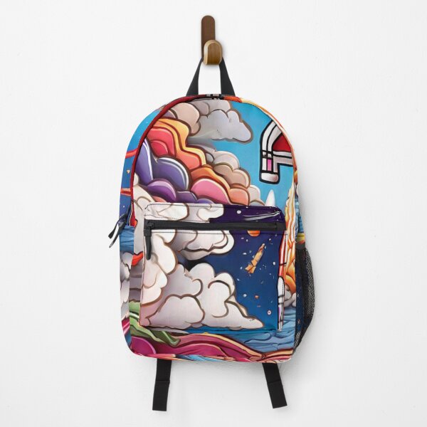 Item preview, Rocketing through Cloudscapes: A Coloring Spectacle (142) designed and sold by WASjourney.