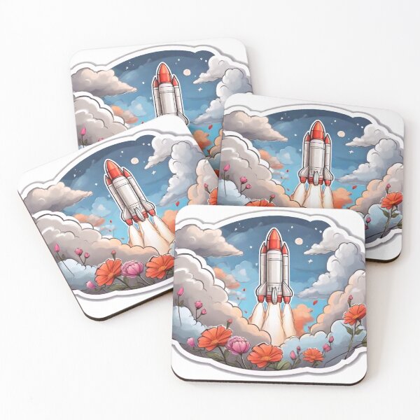 Item preview, Chasing Clouds: A Rocket's Coloring Journe (143) designed and sold by WASjourney.