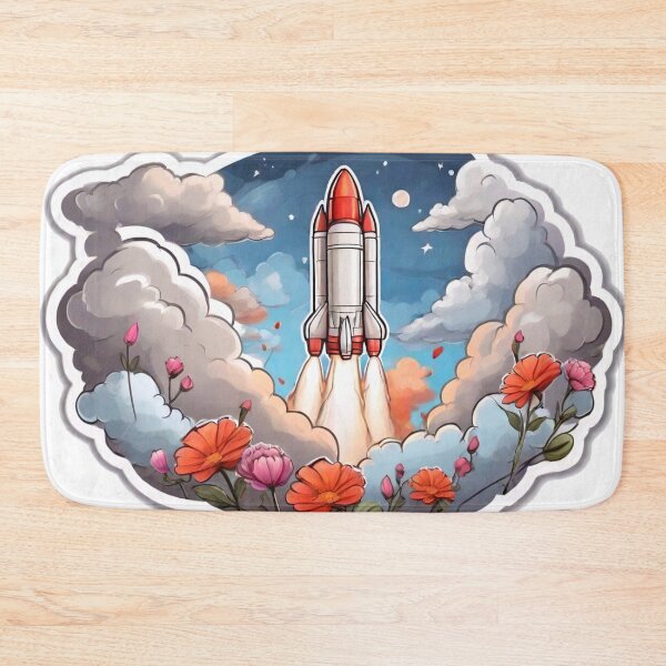 Item preview, Chasing Clouds: A Rocket's Coloring Journe (143) designed and sold by WASjourney.